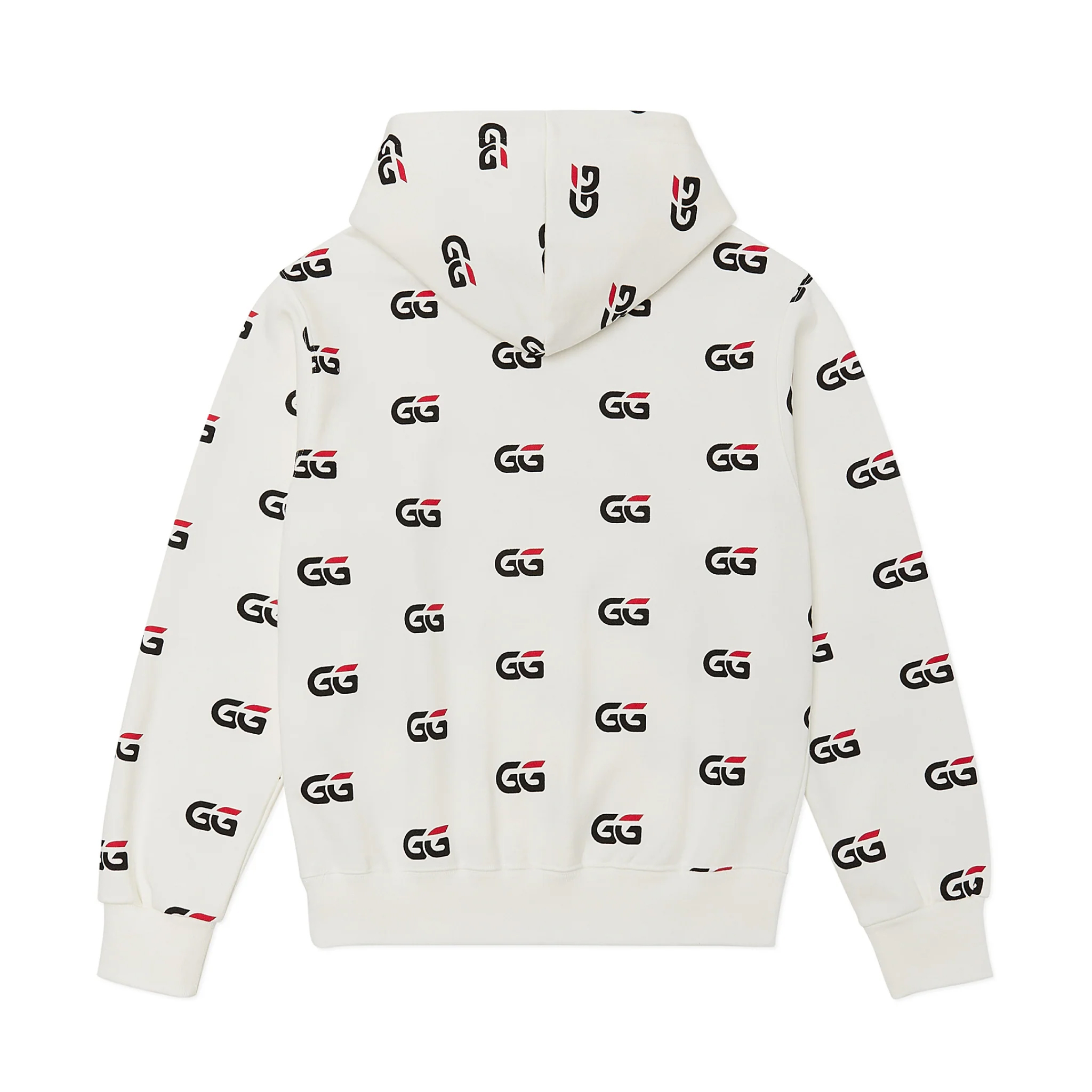 GG LOGO PATTERN HOODIE