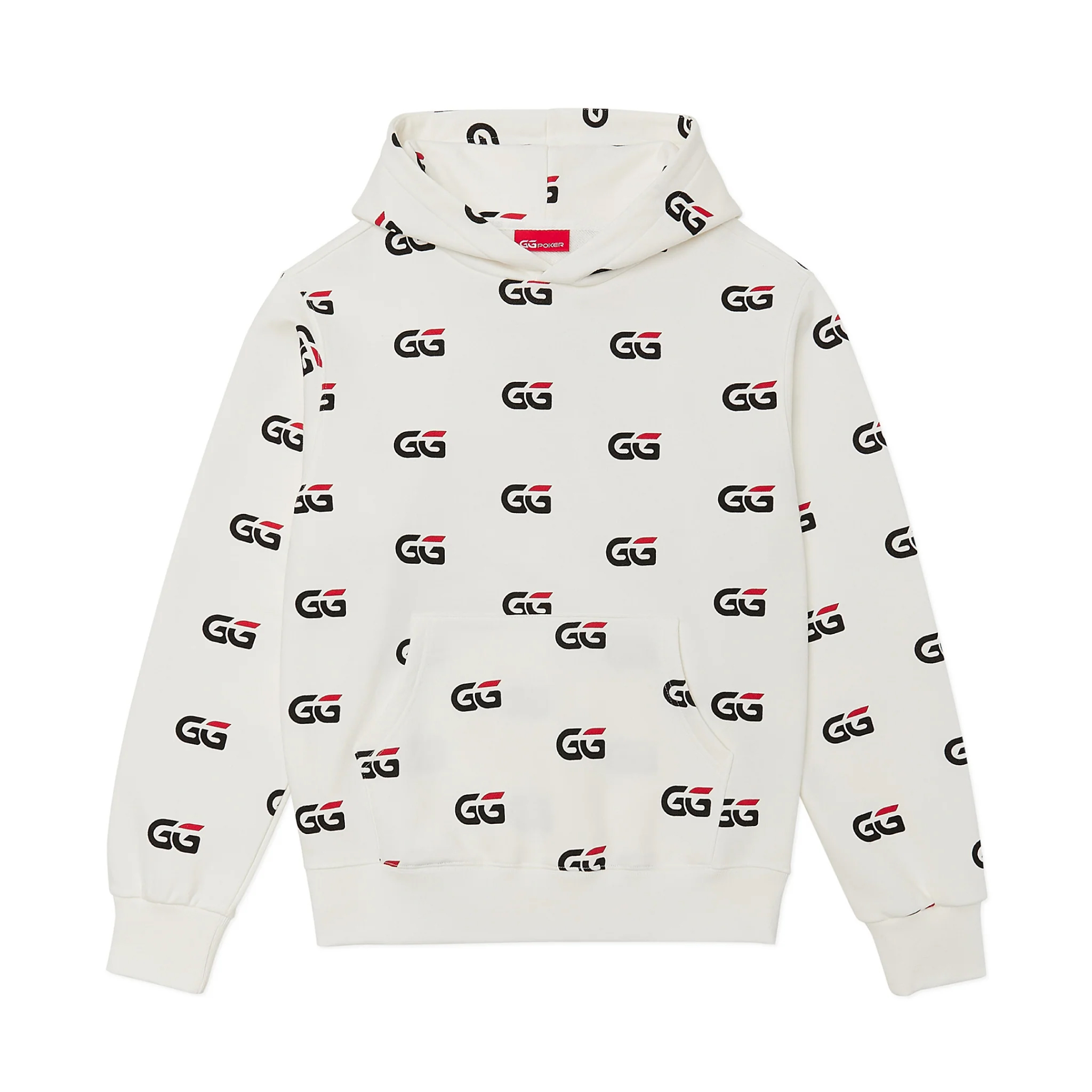 GG LOGO PATTERN HOODIE